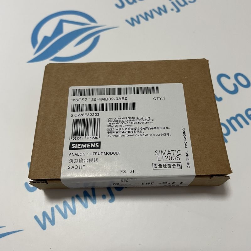 Siemens analog output module 6es7135 4mb02 0ab0