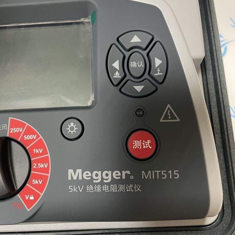 MIT515 - 5 kV go / no-go insulation resistance tester